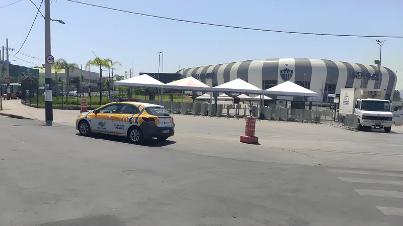 Atlético x Santos na Arena MRV tem operação de trânsito neste domingo (11)