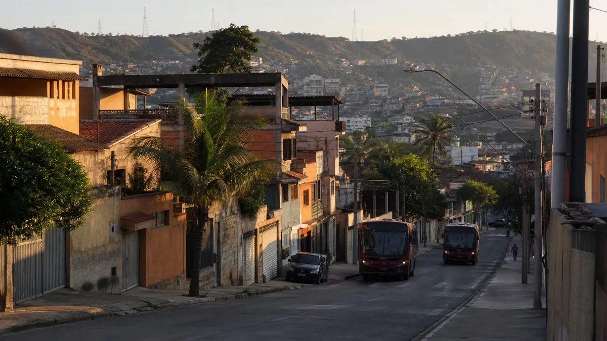Imagem ilustrativa de uma rua de Barreiro, Belo Horizonte