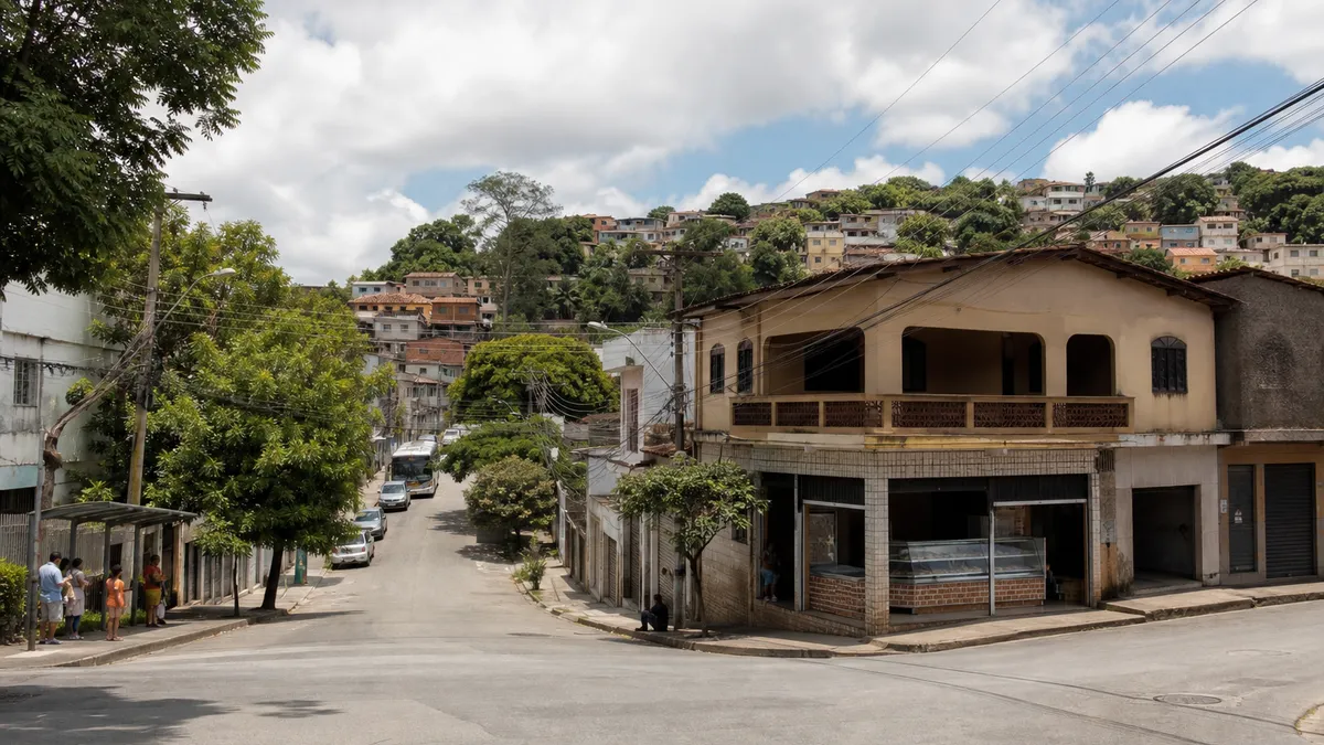 Imagem ilustrativa de uma rua de Cardoso, Belo Horizonte