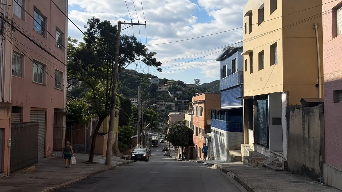 Imagem ilustrativa de uma rua de Manacás, Belo Horizonte