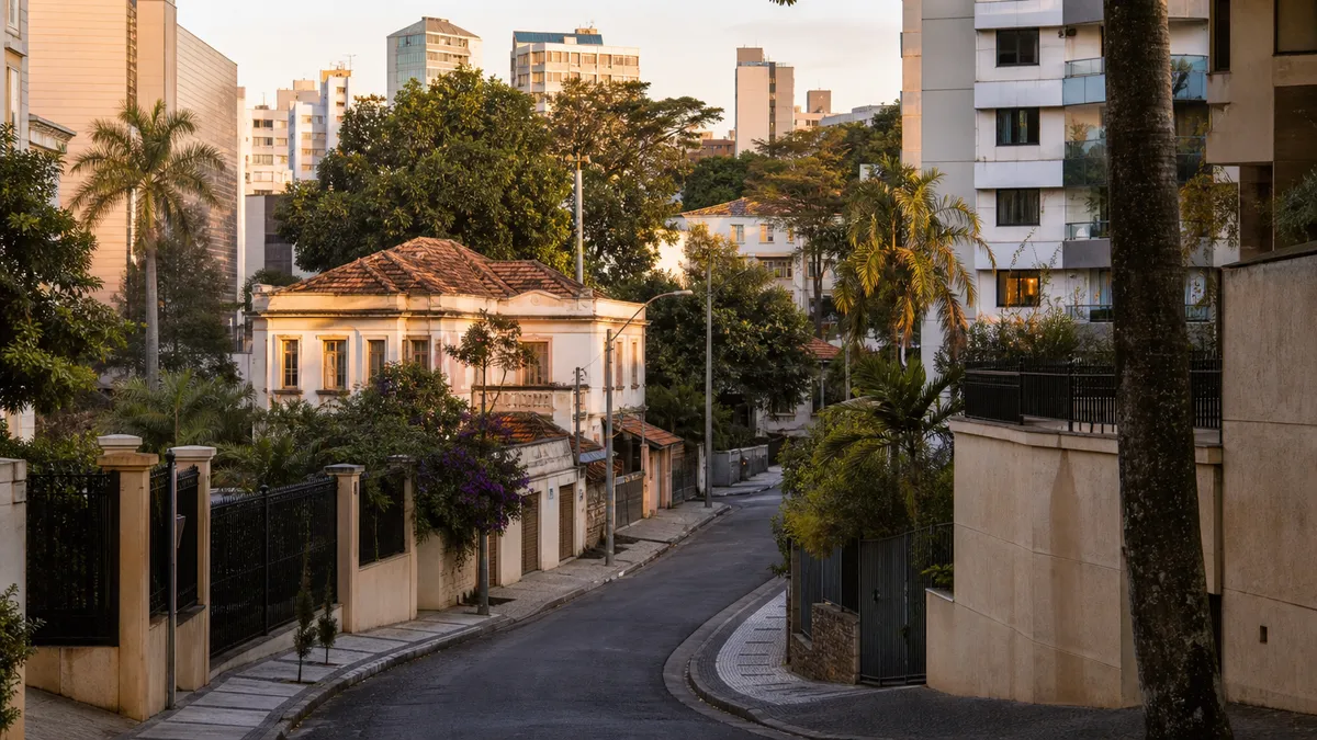 Imagem ilustrativa de uma rua de Nossa Senhora de Fátima, Belo Horizonte