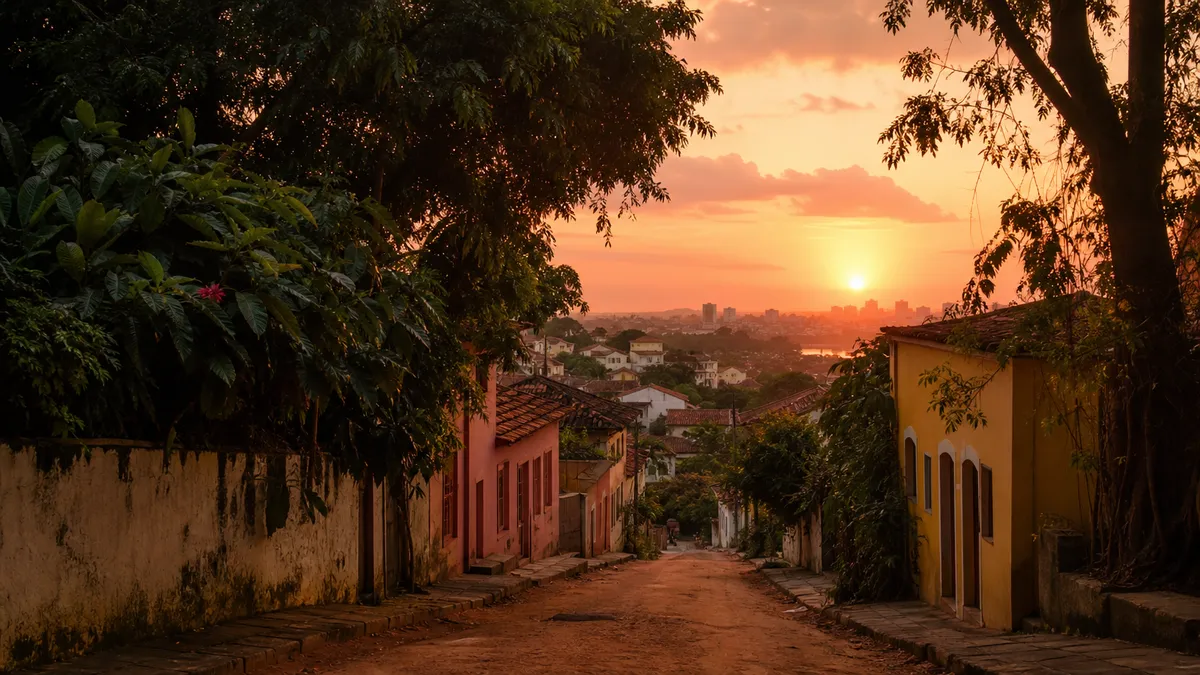 Imagem ilustrativa de uma rua de Palmeiras, Belo Horizonte
