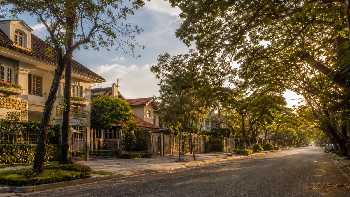 Imagem ilustrativa de uma rua de Santa Amélia, Belo Horizonte