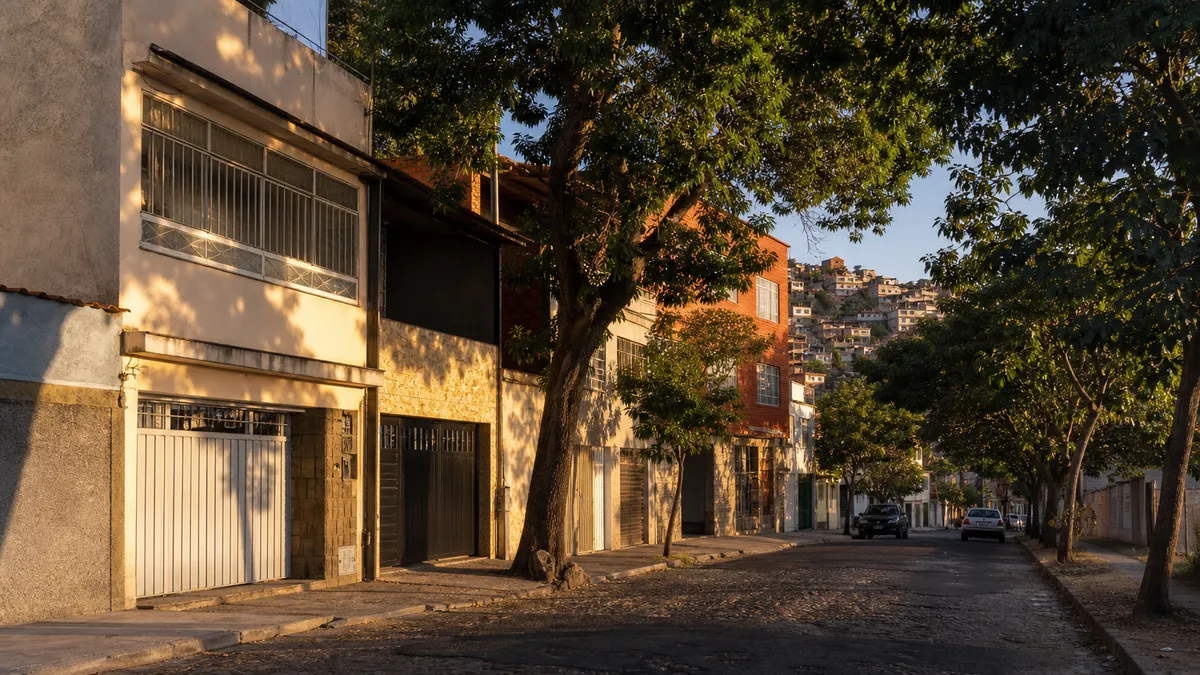 Imagem ilustrativa de uma rua de São Geraldo, Belo Horizonte