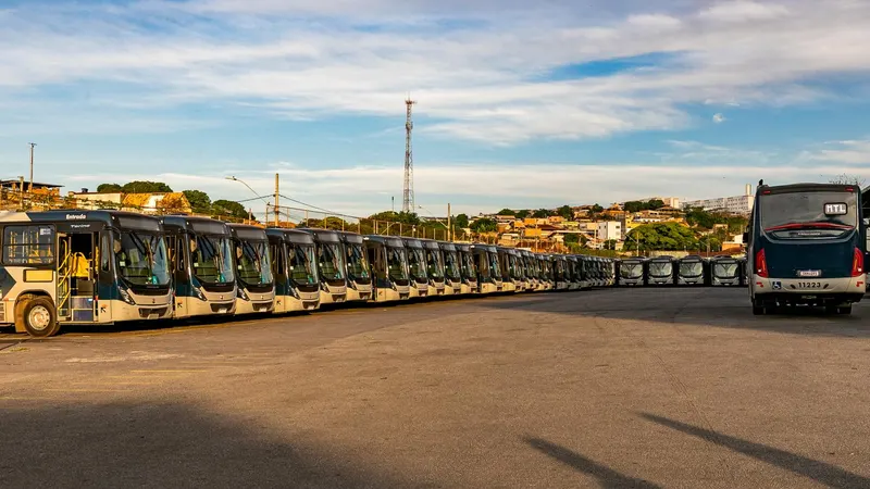 BH incorpora 219 ônibus novos em 2026 e amplia viagens no transporte coletivo