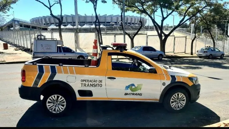 BHTrans faz operação de trânsito para Cruzeiro x São Paulo no Mineirão nesta quarta