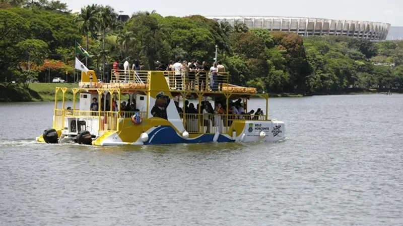 Capivarã retoma passeios turísticos na Lagoa da Pampulha com operação permanente