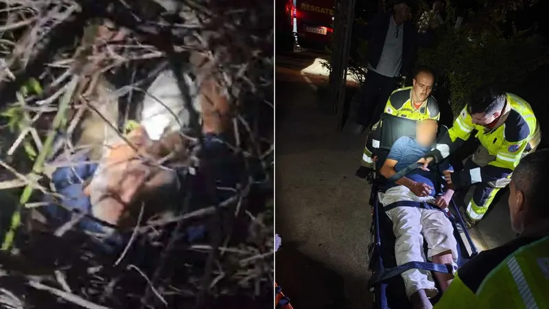 Idoso de 67 anos é resgatado em mata após dois dias desaparecido em Santa Luzia