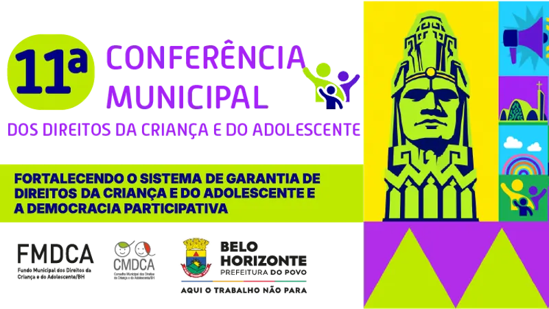 Inscrições para pré-conferências dos direitos da criança e do adolescente vão até 3 de novembro