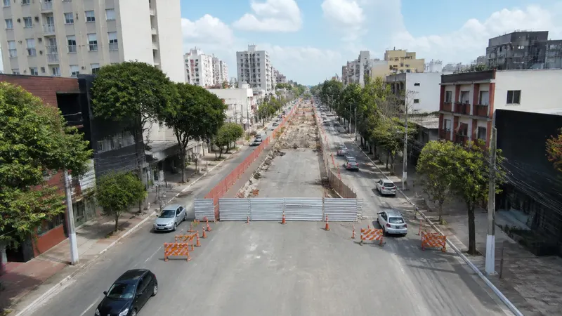 Obras interditam Avenida Brasil em Juiz de Fora a partir desta terça-feira