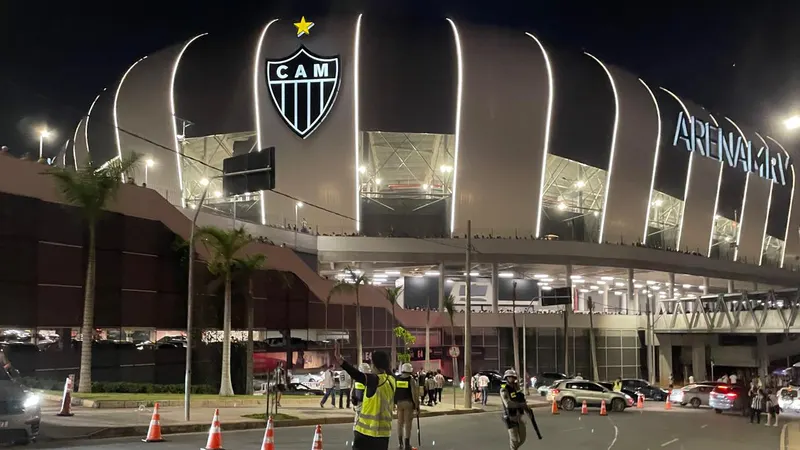 Operação de trânsito para Atlético x Coritiba na Arena MRV começa nesta sexta