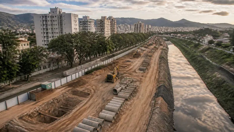 PBH prevê retomar obras de macrodrenagem paralisadas em BH até 2027
