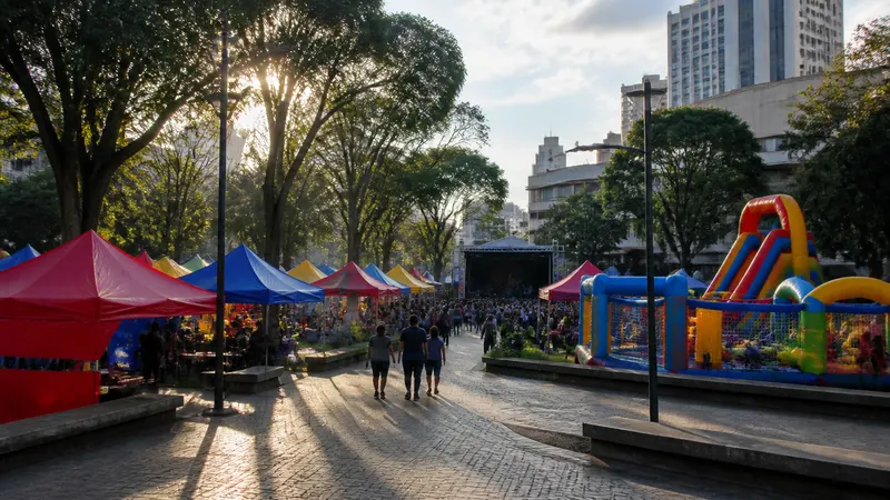 Praça da Assembleia tem festival gratuito no fim de semana do Dia das Crianças